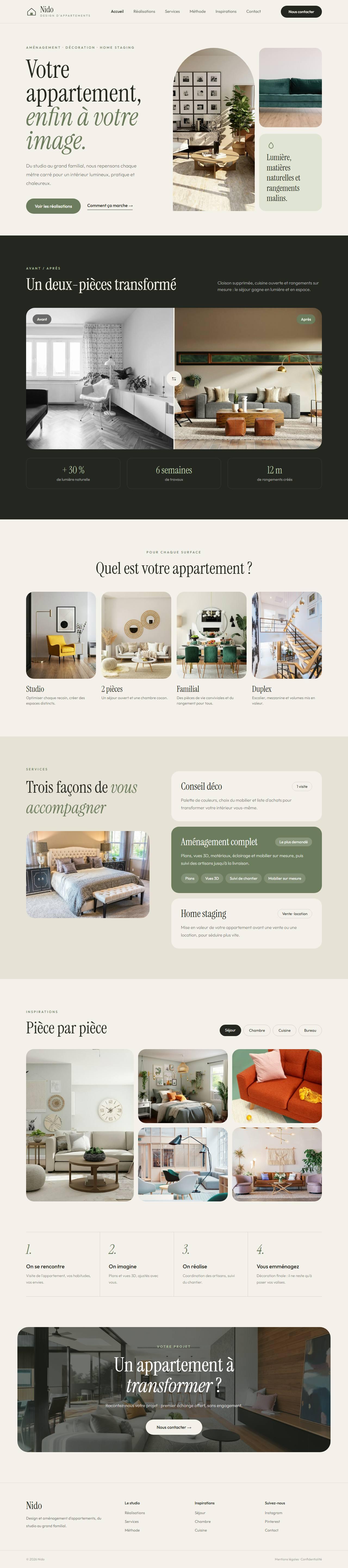 Designer d'appartements